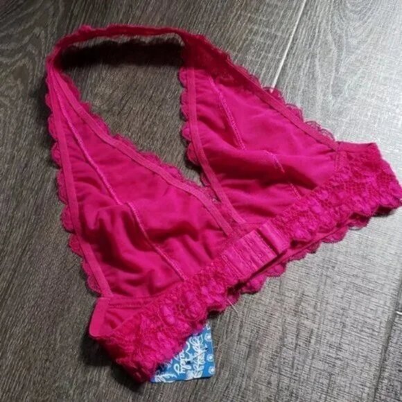 Free People galloon lace Halter Bralette - Picture 3 of 3